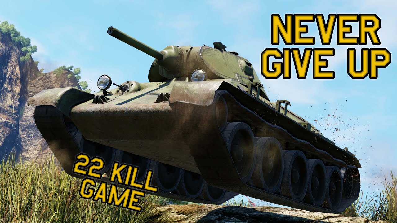 REFUSING TO DIE - T-34 1940 in War Thunder - OddBawZ