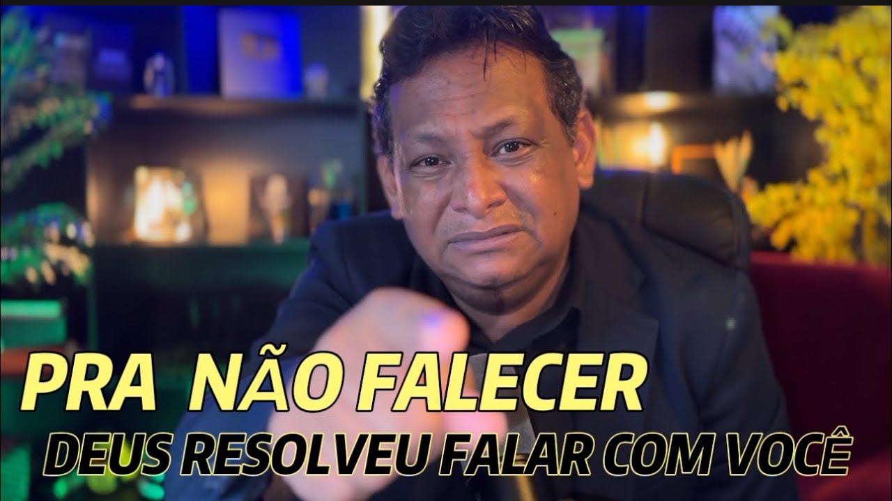URGENTE!! Antes de falecer Deus resolveu falar com vc 