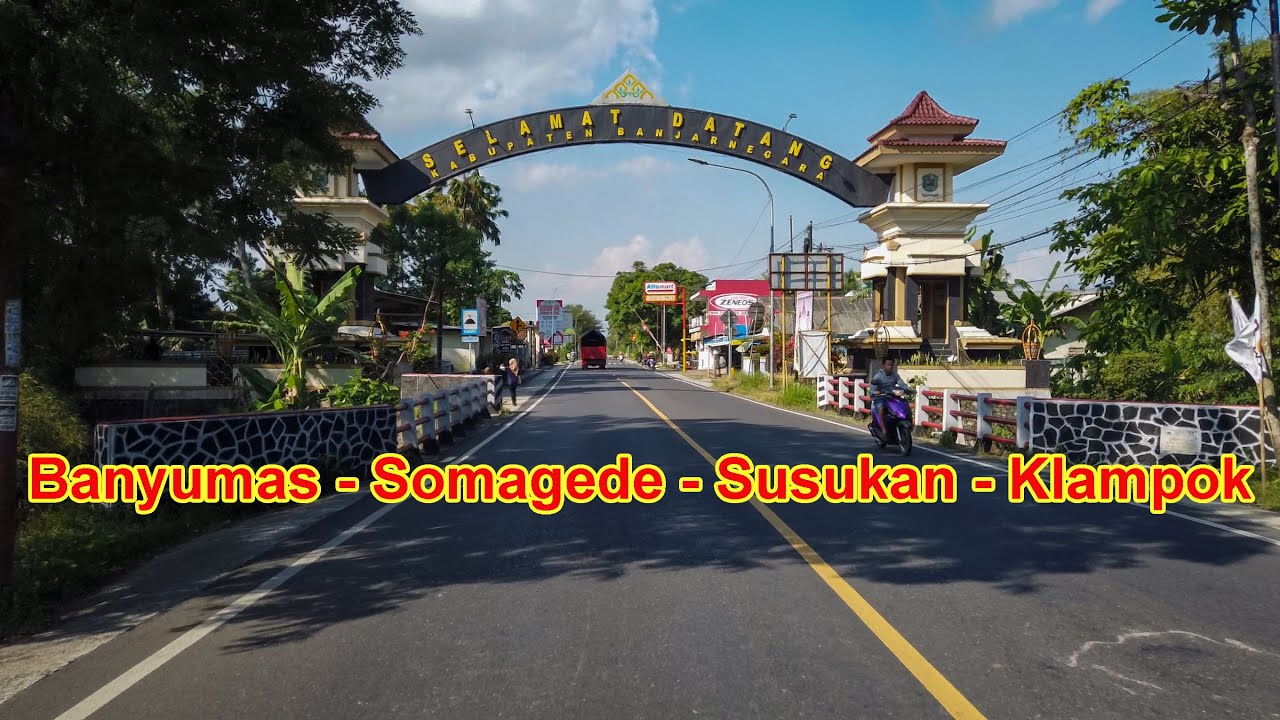 Rute Banyumas - Susukan - Klampok - Banjarnegara || 25 Juni 2023