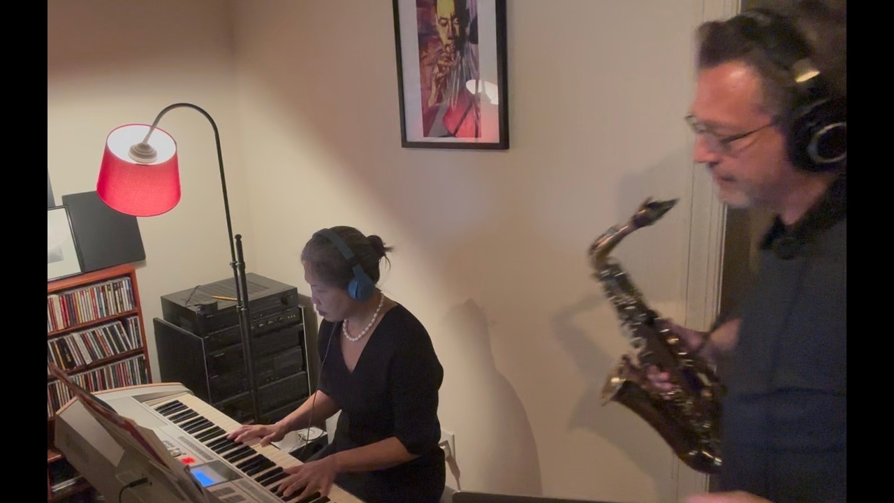 Hello Like Before (alto sax and keyboard cover)