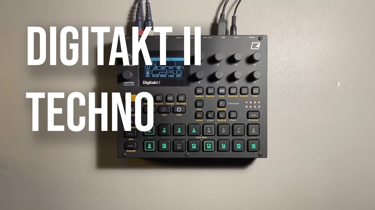 Elektron Digitakt 2 I Techno jam