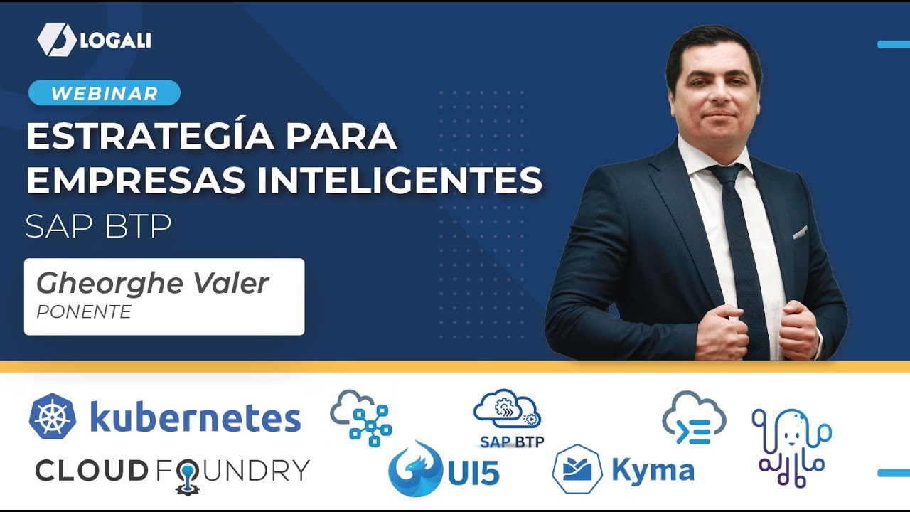 Webinar SAP BTP - Estrategía para empresas inteligentes