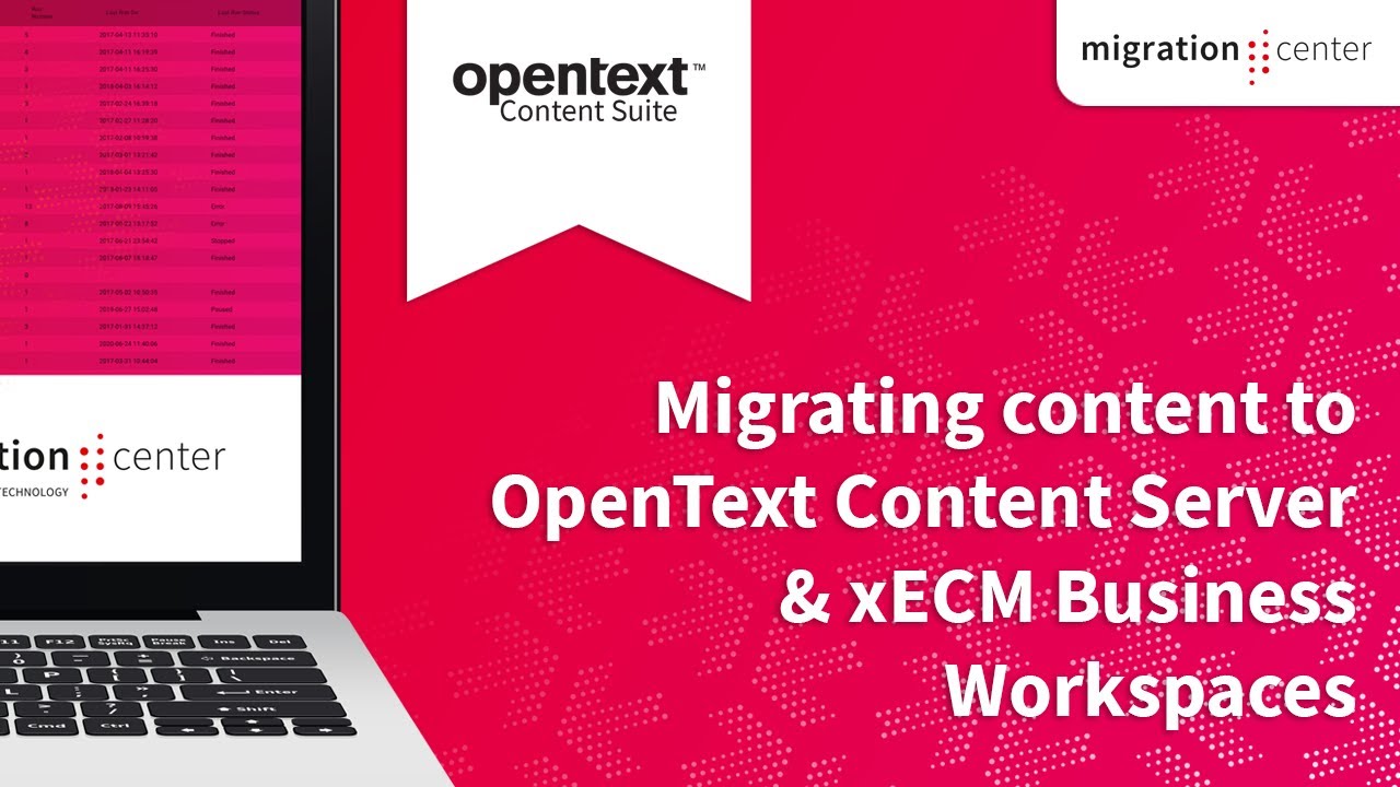 Webinar | Migrating content to OpenText Content Server & xECM Business Workspaces