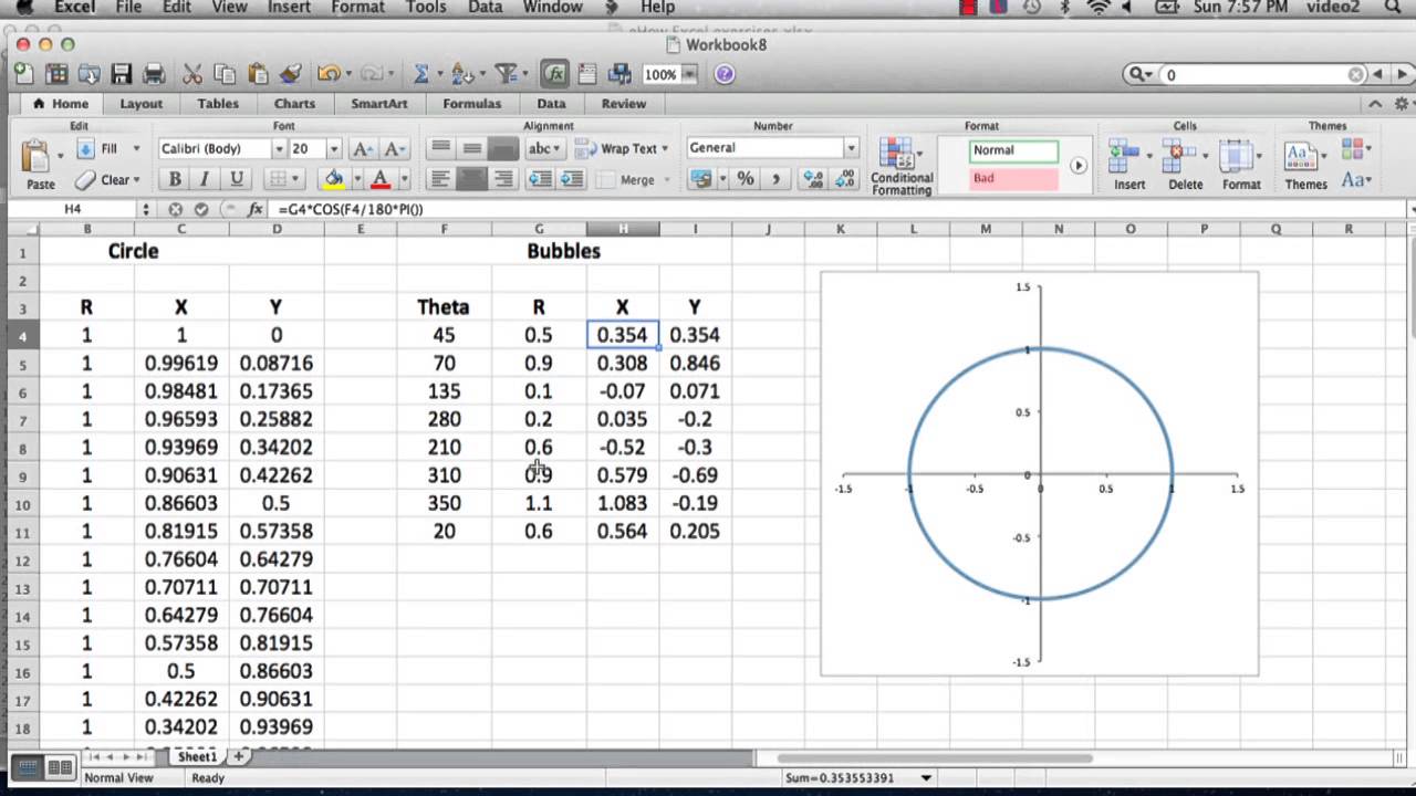 How to Build a Quadrant in Excel : Microsoft Excel Tips