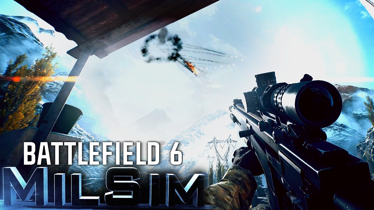 BATTLEFIELD 6 MILSIM: Designated Marksman - No HUD Realism Gameplay