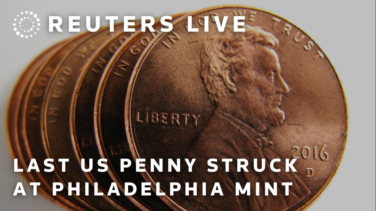 LIVE: Scott Bessent strikes last American penny at Philadelphia Mint
