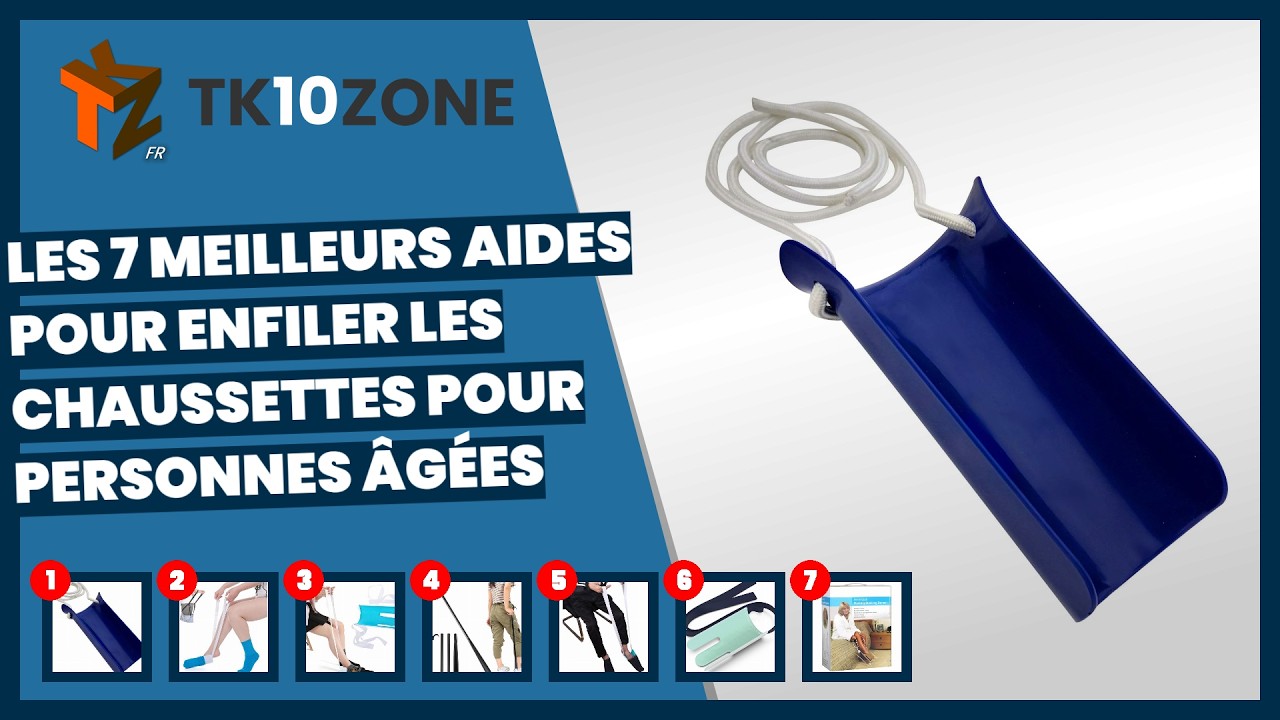 Les 7 meilleurs aides pour enfiler les chaussettes pour personnes âgées