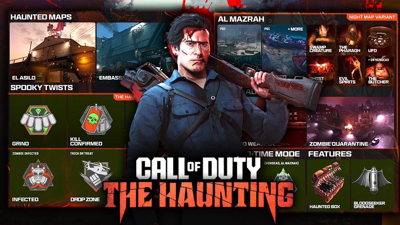 Everything Coming In The Haunting Event! (Modern Warfare 2 & Warzone)