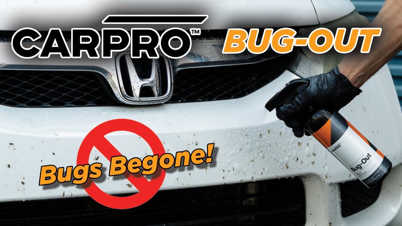 Bugs Be Gone! CARPRO Bug-Out in action ◢◤ Sky's The Limit Car Care