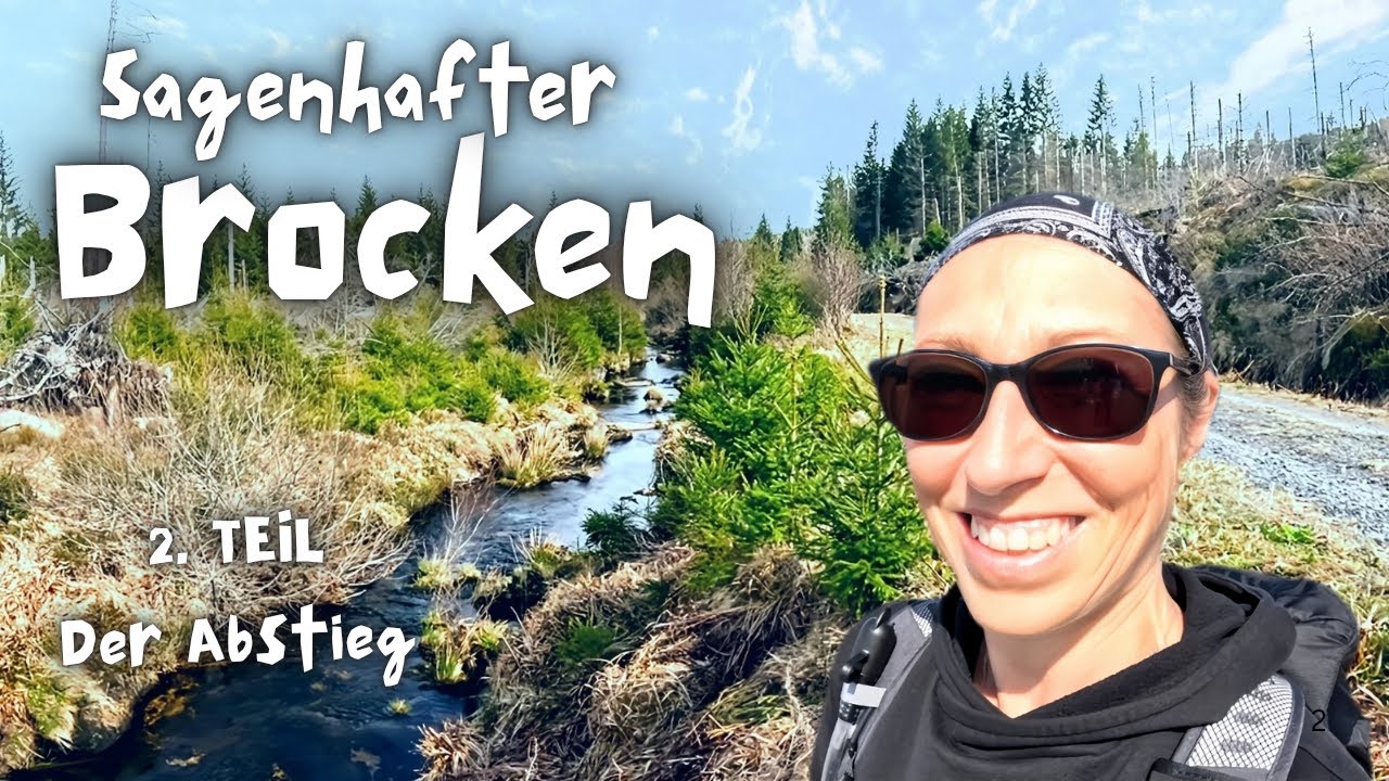 Brockenwanderung ⛰️ der Abstieg über Goetheweg 📖 entlang der ehemaligen Grenze 🇩🇪 bis Schierke