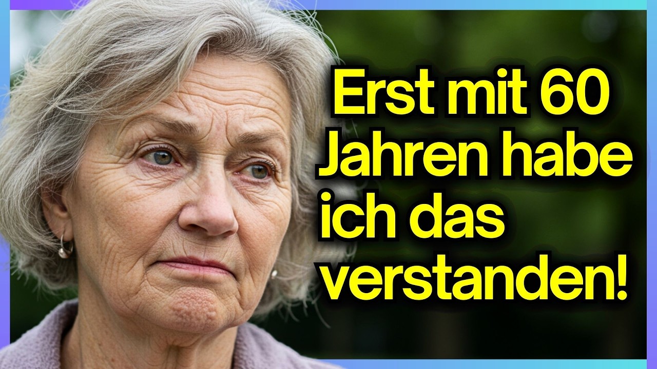 Es hat über 60 Jahre gedauert, bis ich erkannt habe, was ich dir in nur 25 Minuten erzählen werde...