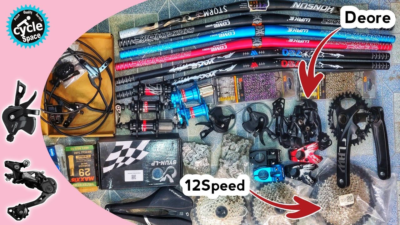 Random Cycle Parts Price & Review / সবার পছন্দের কিছু সাইকেল পার্টস / Shimano Deore Group Set /