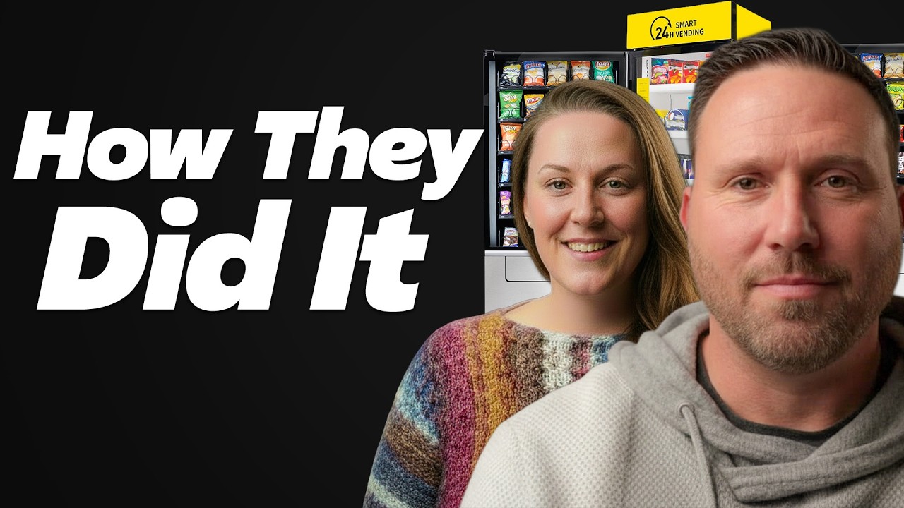 How a Married Couple Built a $36,000/Month Vending Business
