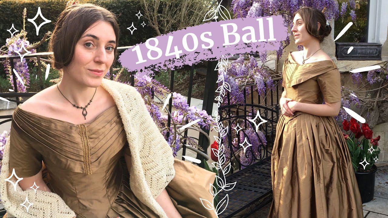 My most ambitious project EVER! | An 1840s Dress (Part 2)