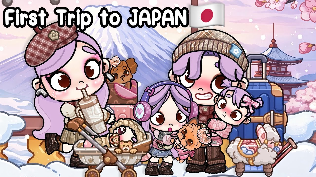 Candy’s Family Trip to JAPAN 🇯🇵 Family Routine | Avatar World | Pazu