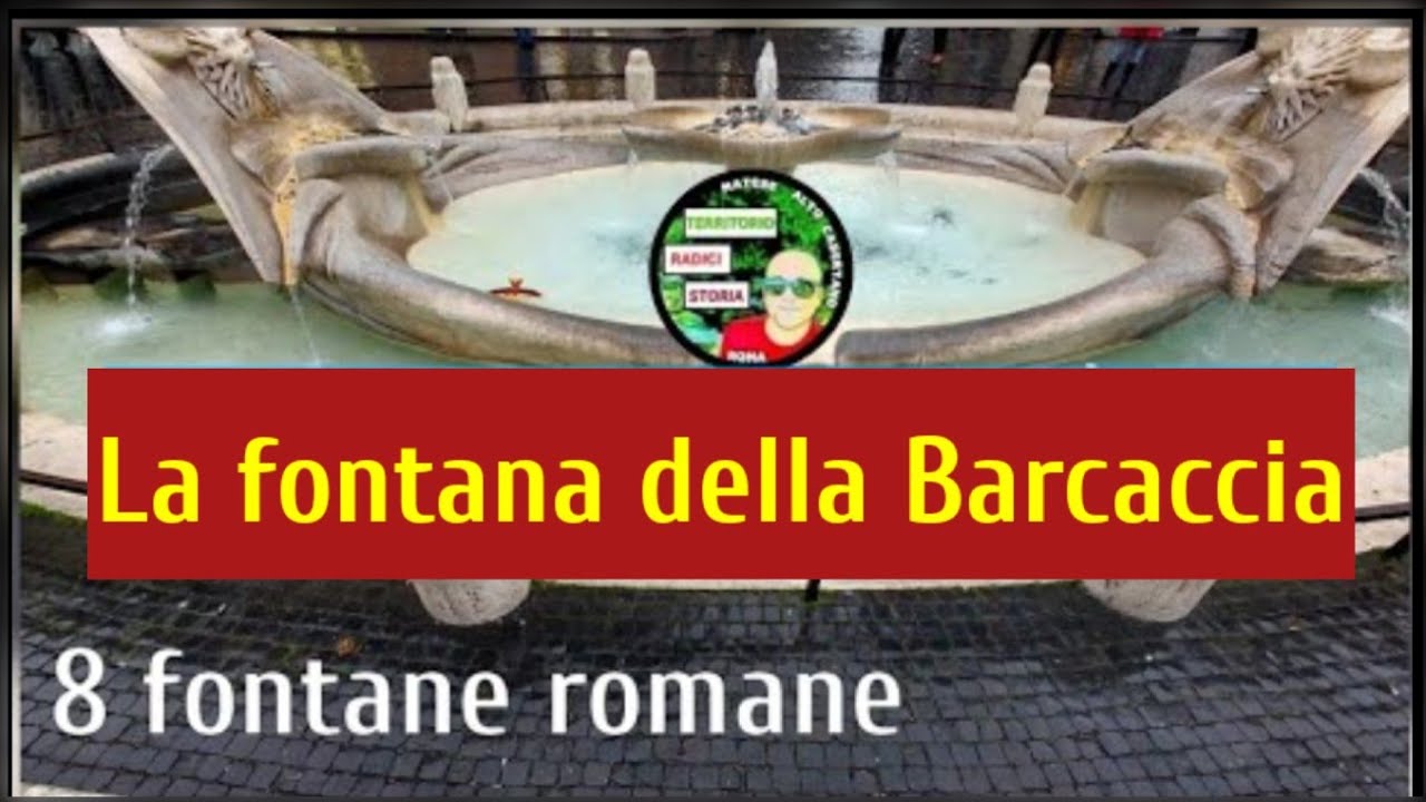 LA BARCACCIA piazza di Spagna Roma Italy #territorio #radici #storia