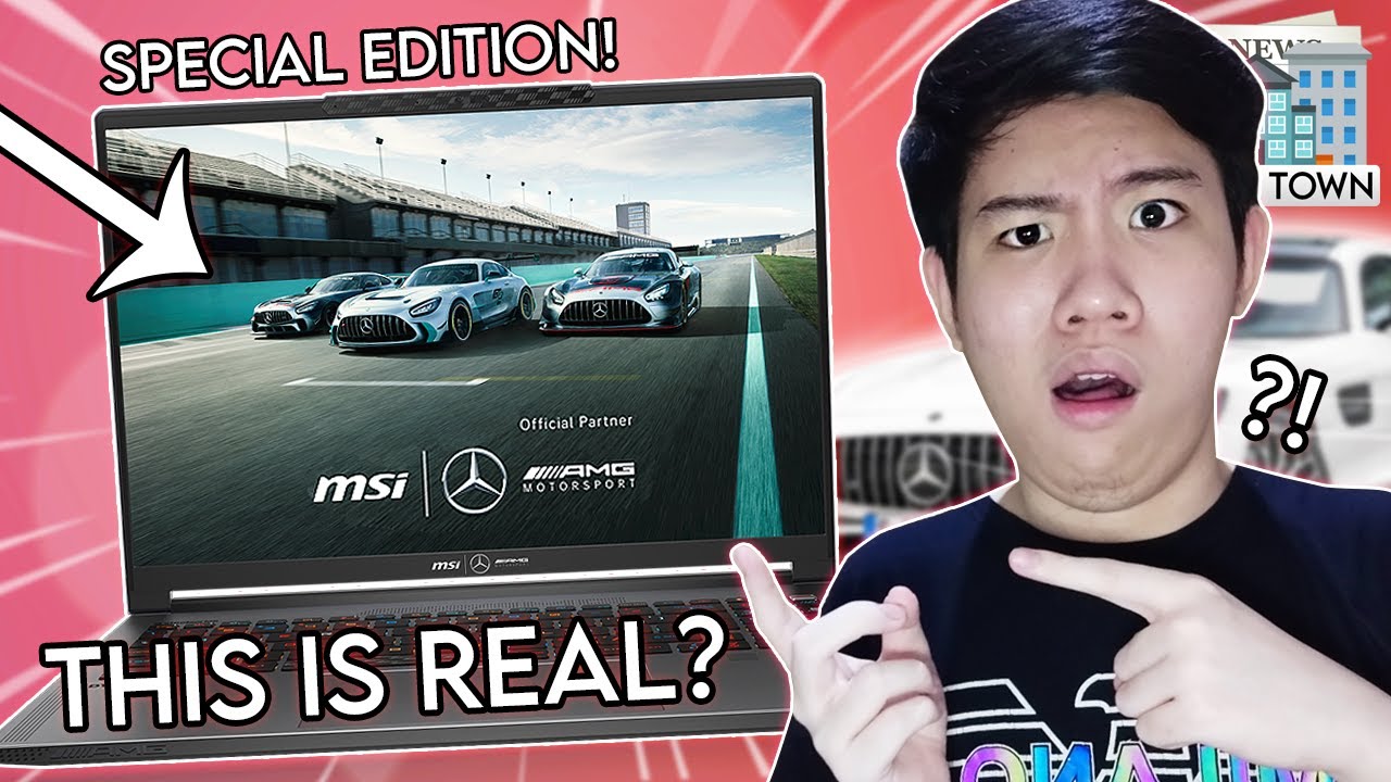 WHAT! Mercedes Made a GAMING LAPTOP?! | News Town