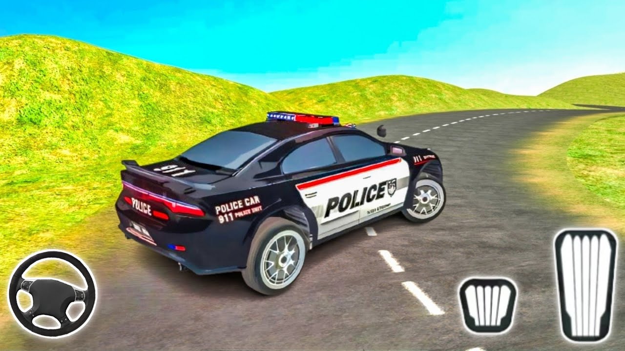 City Police Car Driving Turns Into Intense Chase  | Gameplay