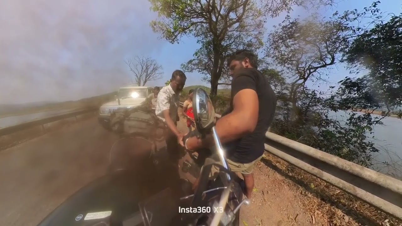 Solo biking at 72 - Pune to Panjim via Kolhapur with a fall😢😢