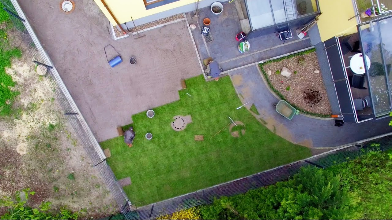 Rollrasen Verlegung - Gartenservice Eggert (Multicam)