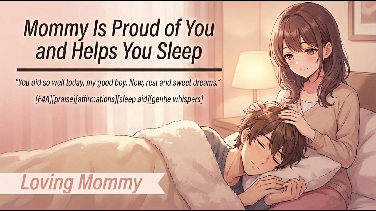 Mommy Is Proud of You and Helps You Sleep [F4A][praise][affirmations]