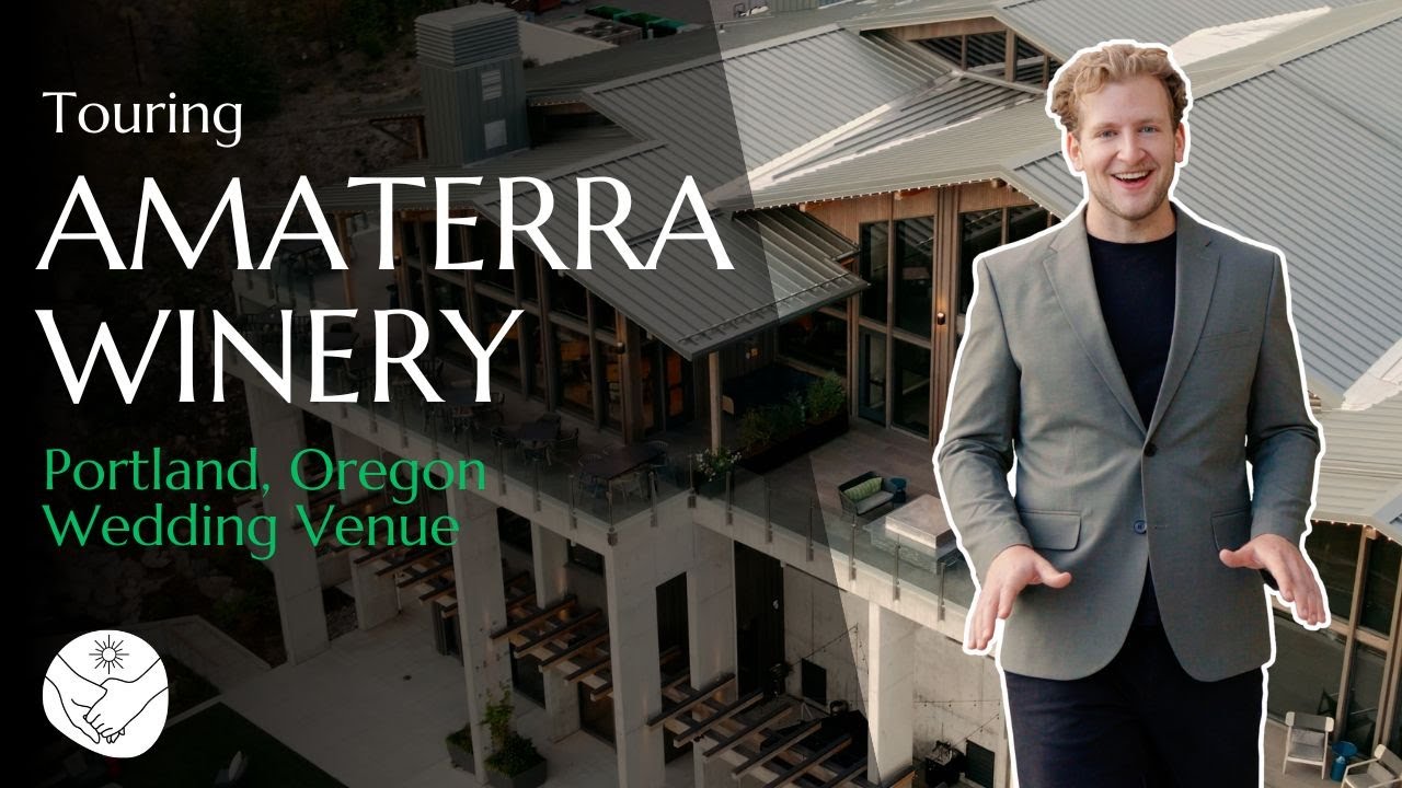 Touring Amaterra Winery | Portland OR Wedding Venue