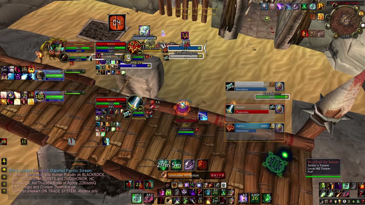 Gladiator Warlock 3v3 Soloq - Warmane Blackrock