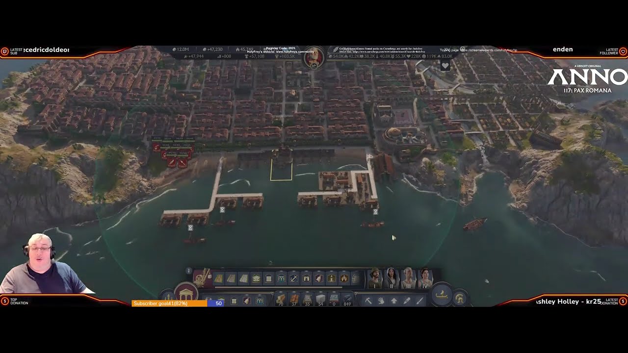 Anno 117 Pax Romana - 23.1.2026 - HolyFrey - MMO - www.holyfrey.live