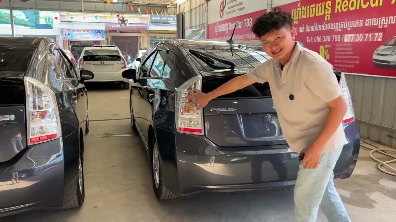Toyota Prius 011 option3 ក្រដាស់ពន្ធ ឡានស្អាតតម្លៃពិសេស : 17000$📍 077307172/  
