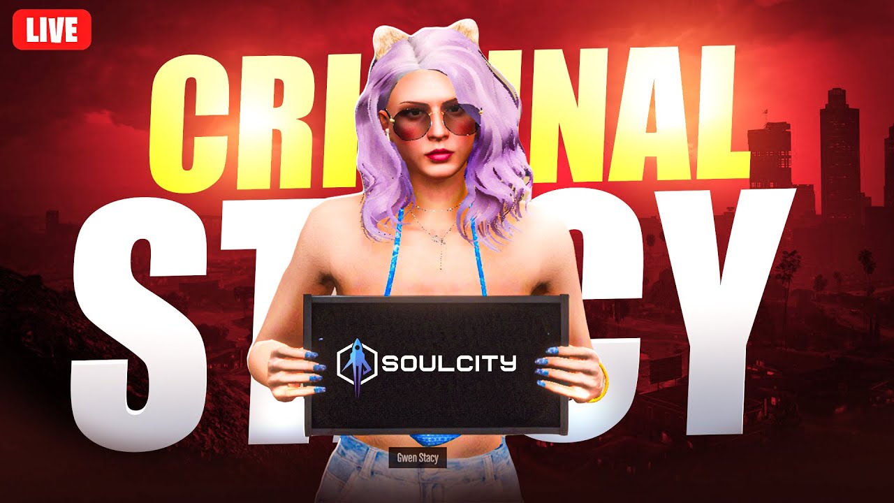 Code Laal Karengee💕Gwen Stacy in Soulcity😚 | #soulcity #gwenstacy #gta5 #lifeinsoulcity