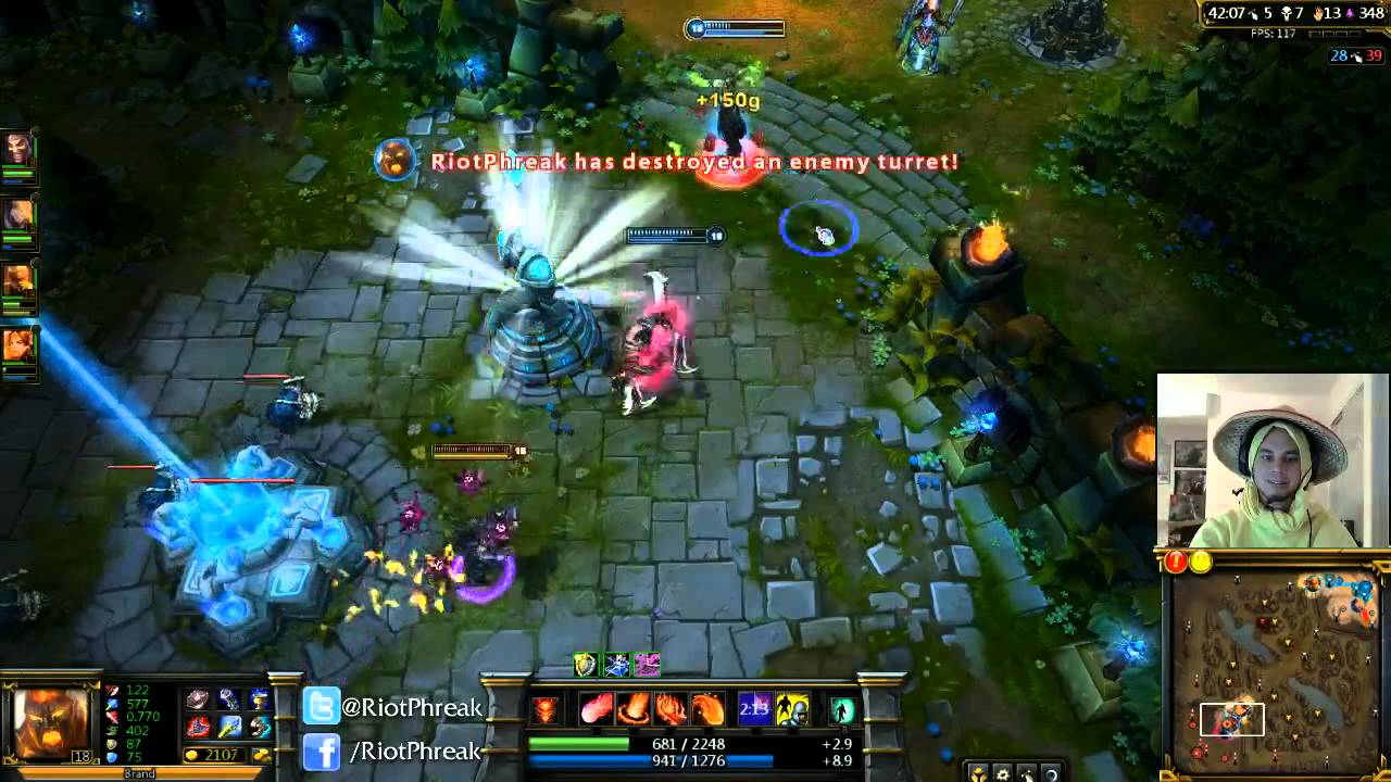 Phreak's Unofficial Pentakill with Brand..