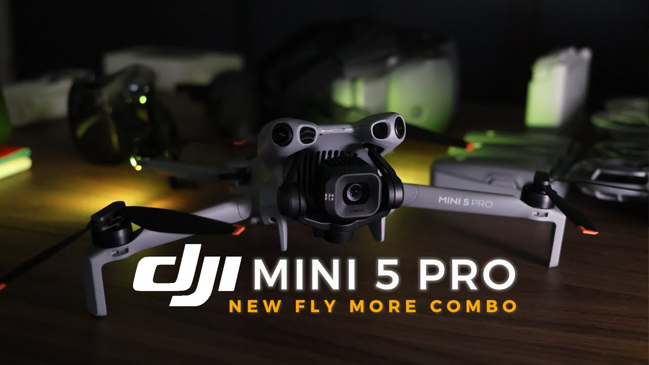 Finally It's Here... The DJI Mini 5 Pro Fly More Combo Unboxing