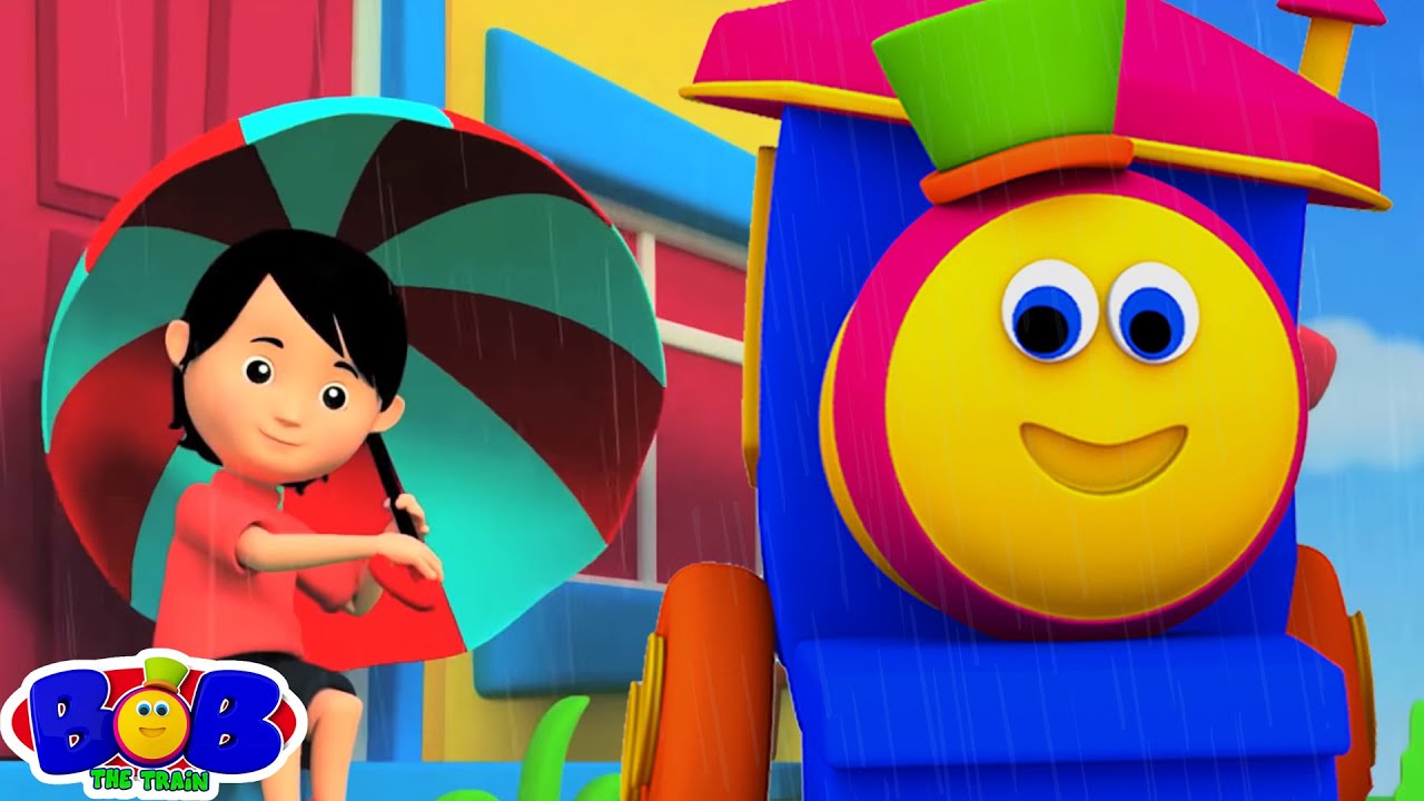 Rain Rain Go Away Nursery Rhymes And Cartoon Videos by Bob The Train