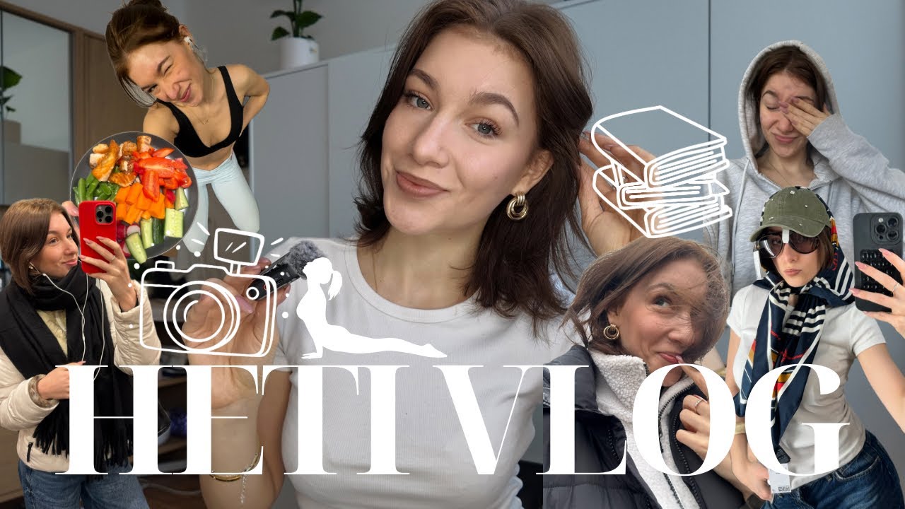 Egy hét három munkával: egyetem, inferno hot pilates oktatás és tartalomgyártás | HETI VLOG