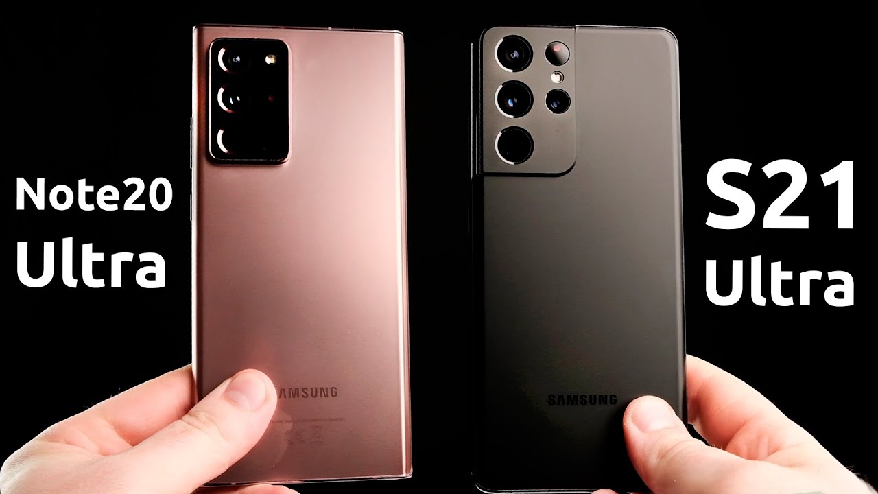 Samsung Galaxy S21 Ultra ПРОТИВ Galaxy Note 20 Ultra - СРАВНЕНИЕ. Какой смартфон выбрать??