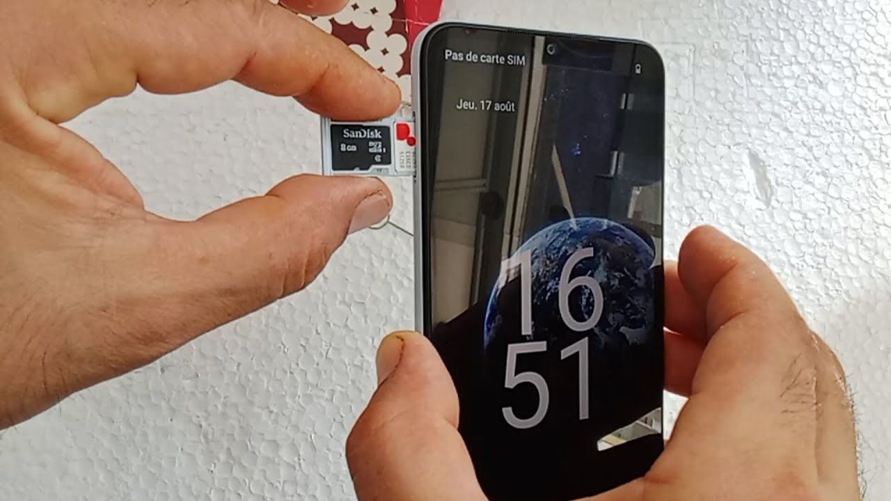 How to put a sim card and card memory for Xiaomi Redmi A2 plus