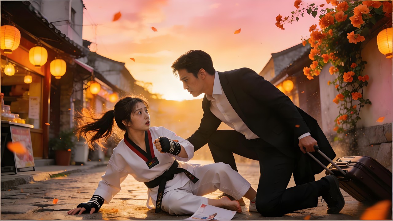 Ele Abandona o Casamento e Salva Sua Destinada! CEO Frio se Apaixona pela Lutadora de Taekwondo!