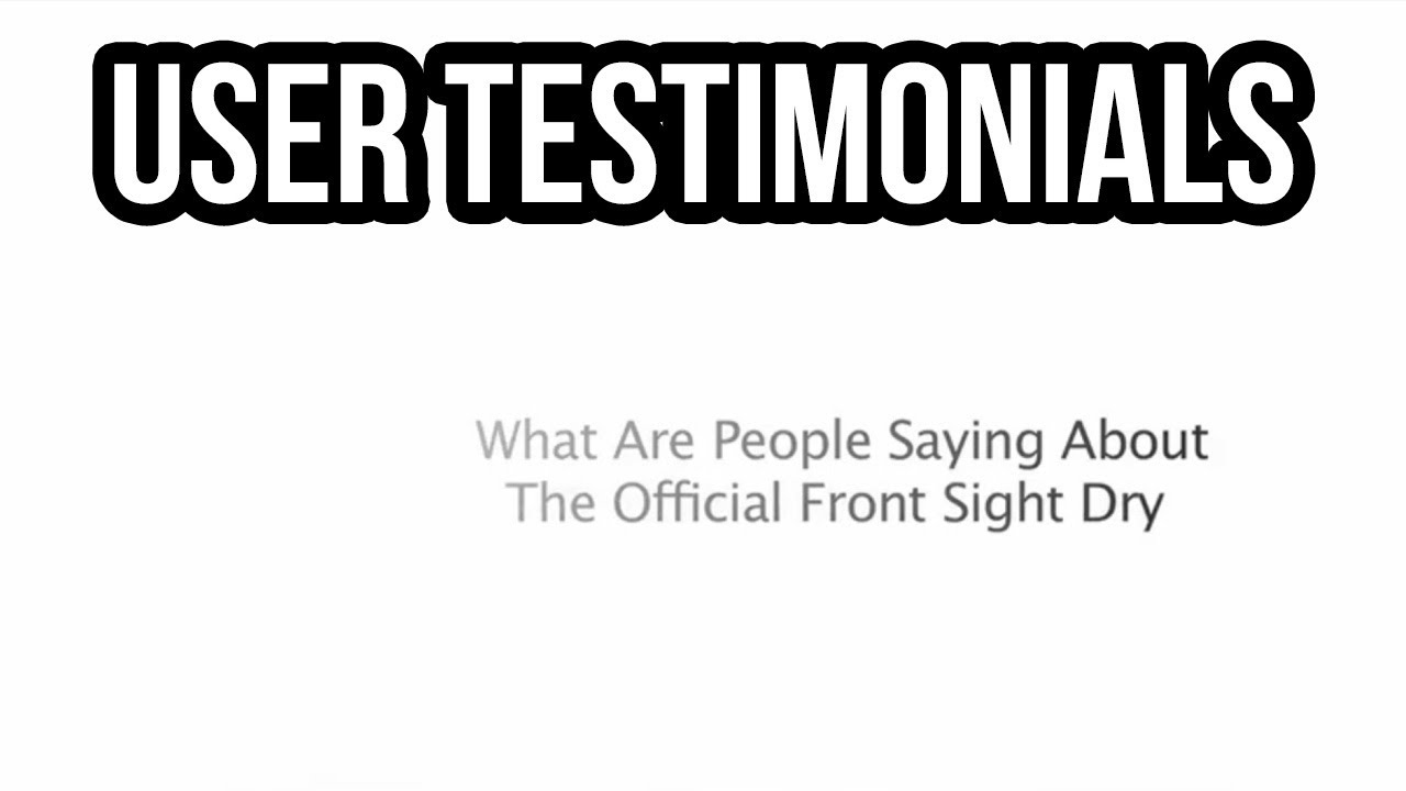 Dry Practice App User Testimonials