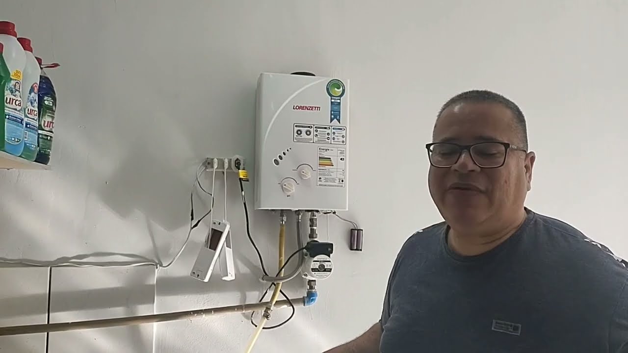 Equipamentos para instalação do aquecedor a gás GLP (gás de cozinha)