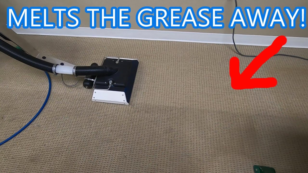 Zipper Super Spinner vs Super dirty commercial carpet! Satisfying carpet cleaning!