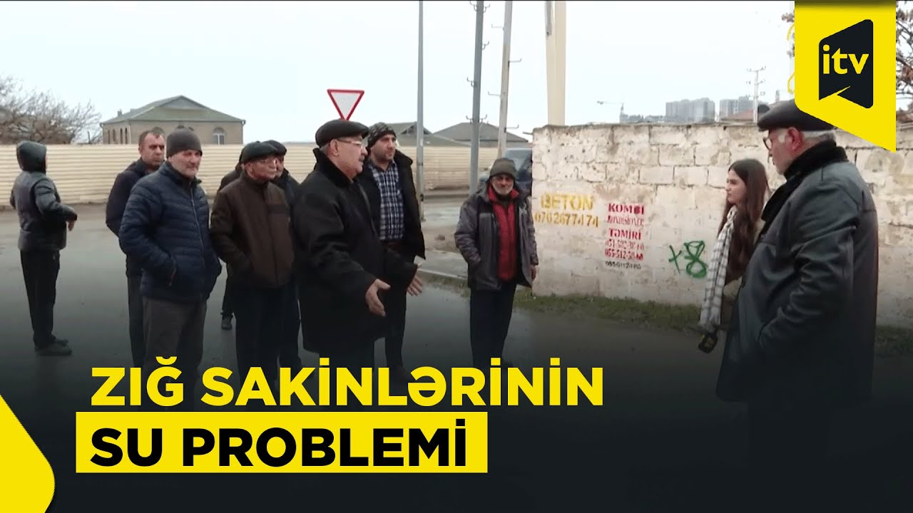 Sakinlər öz hesabına su çəkib, amma qorxu davam edir