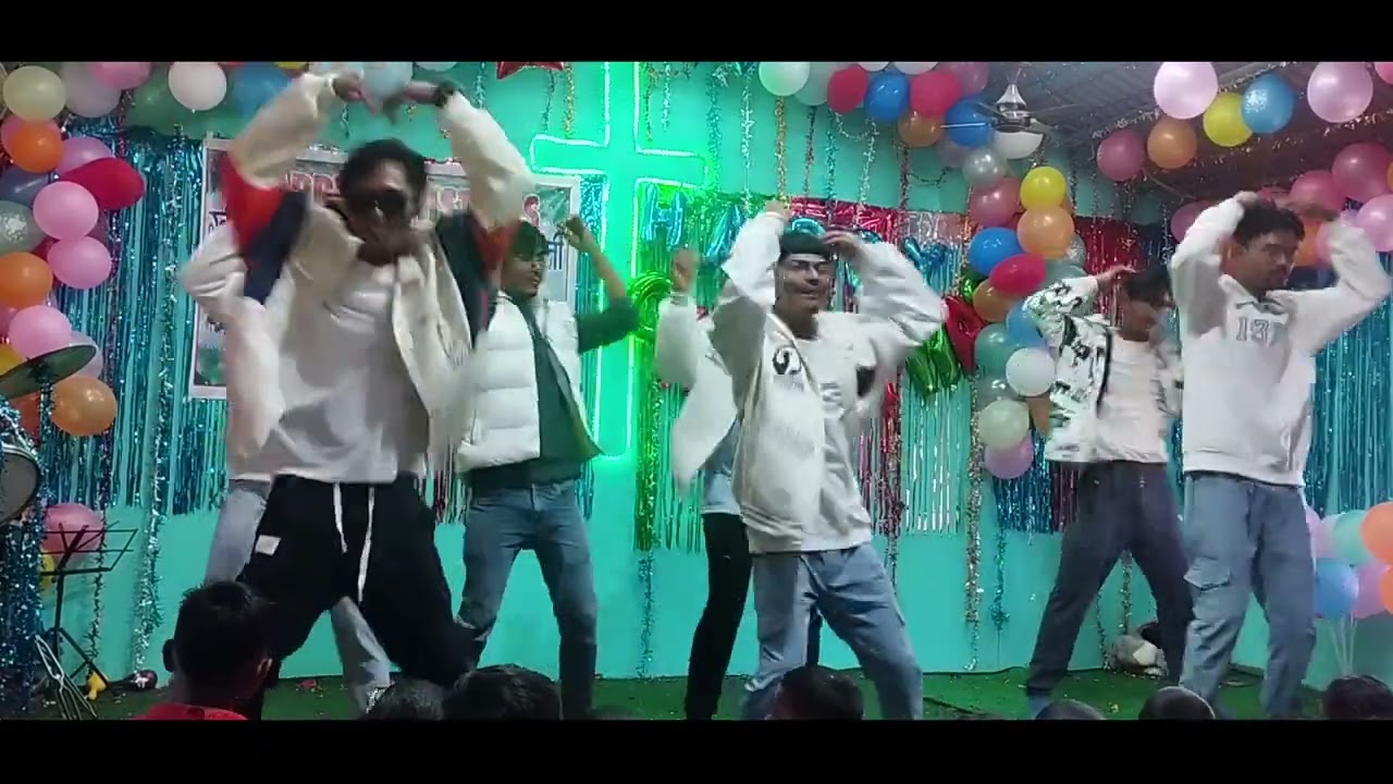 nepali christian song christmas ko ramjham ma cover dance // milan bhujel , surya rasaili //
