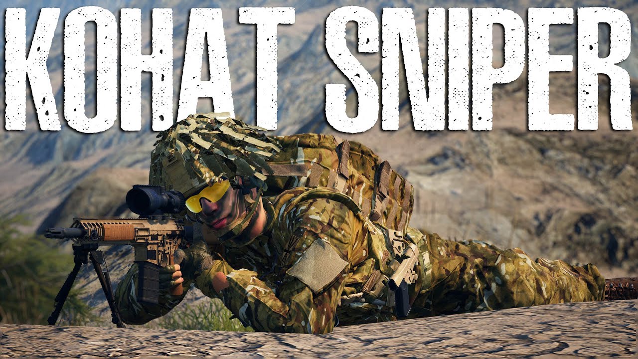 Providing Long-Range Sniper Overwatch for My Team | Squad Gameplay