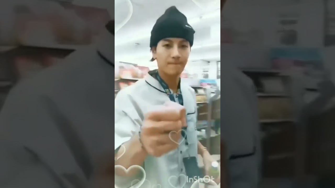The Cute Trainee At 711 In Thailand Jackson Wang!😍🥰❤️🥰😍 
