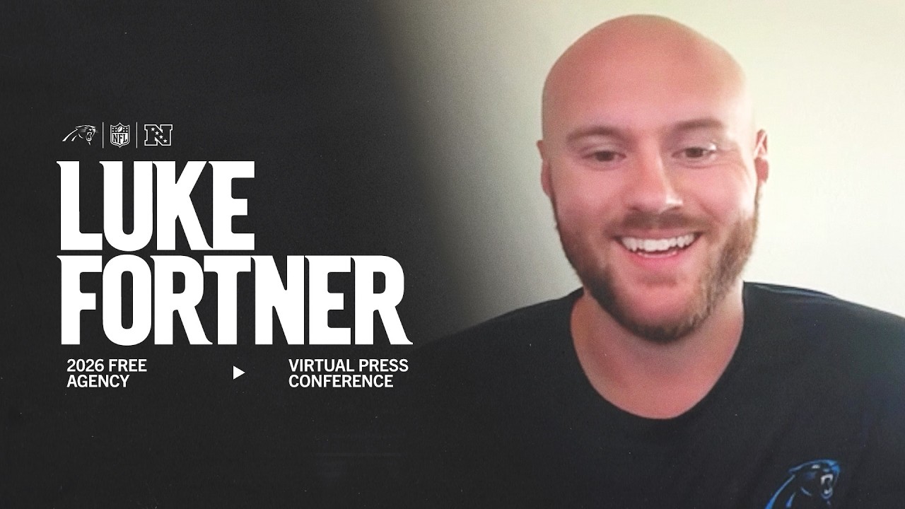 Luke Fortner introductory press conference | Carolina Panthers