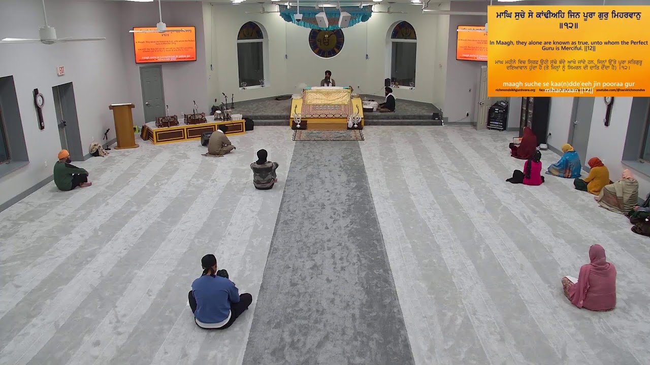 SACVI Richmond Gurudwara Sahib Diwan 01/14/26
