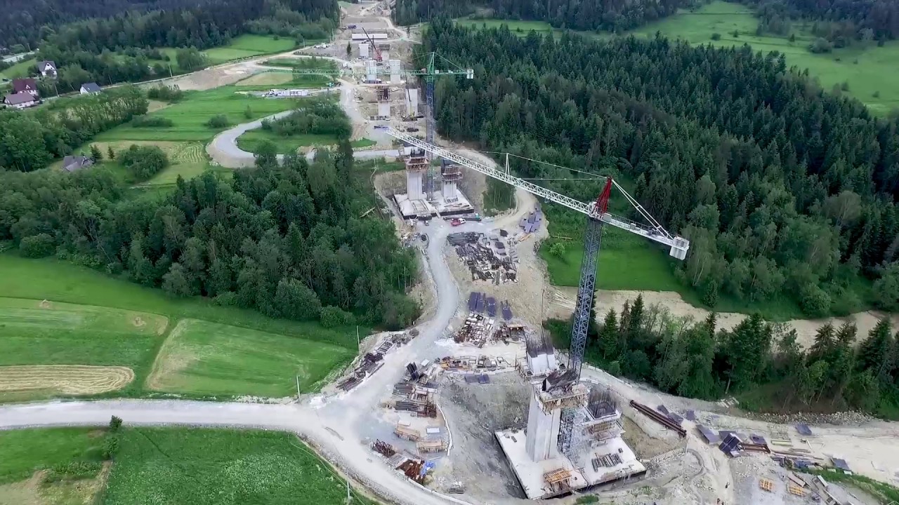 Obiekt 21 w ciągu drogi ekspresowej S7, Polska - ULMA Construction [pl]