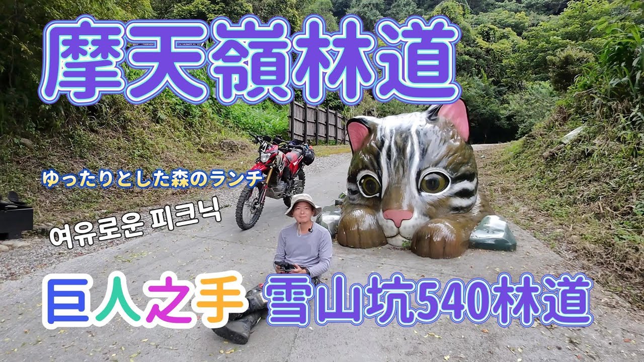 摩天嶺林道｜巨人之手｜森林中美味的午餐#4K影片#林道越野#野餐系列