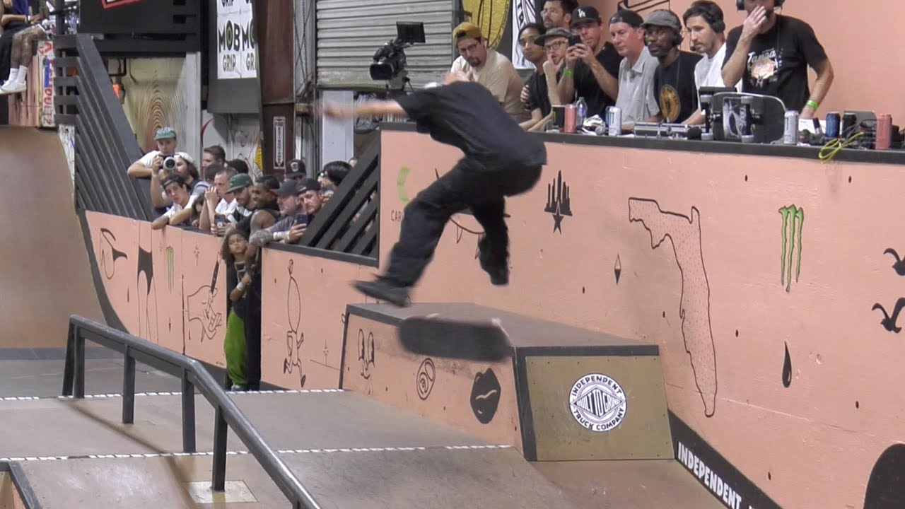 FIRST PLACE BEST TRICK - NOLLIE HEEL NOSE SLIDE NOLLIE BIG HEEL FLIP OUT JP SOUZA