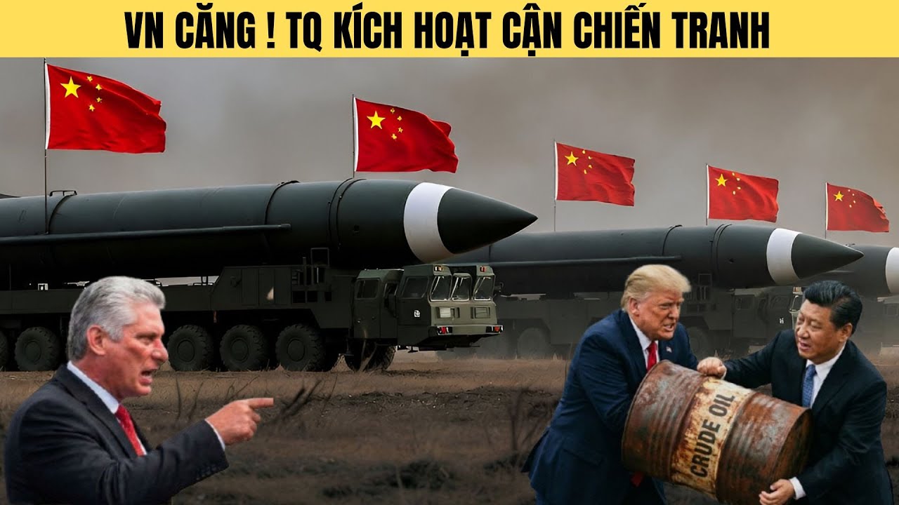 Mỹ tố Cuba bán dầu Venezuela ko cho dân dùng -TQ kích hoạt chiến tranh